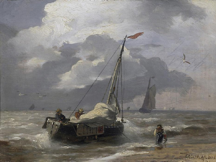 fishermen returning
